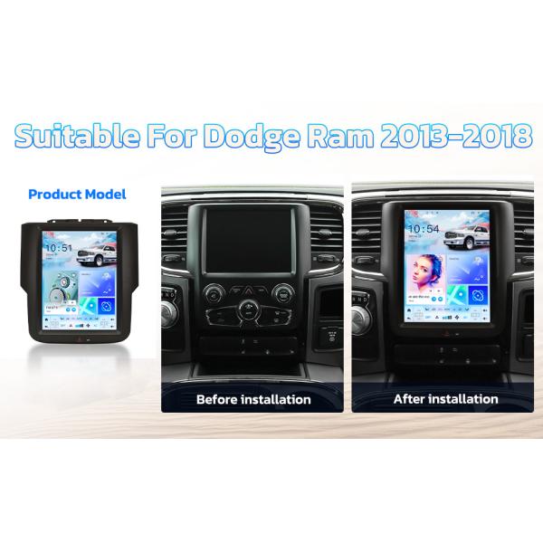 For dodge ram 2013 2014 2015 2016 2017 2018 carplay wifi Bt head unit