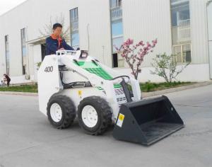 China EPA Engine Wheel Skid Steer Loader , Side Loading Forklift Truck Narrow Aisle Lift Trucks on sale