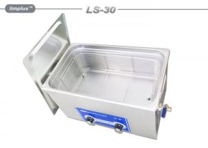 Cheap 30L Ultrasonic Bath Cleaner , Fuel Injector Cleaning Machine With Sweep Function wholesale