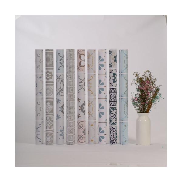 Anti-Slip PVC Ceramic Mosaic Tile for Living Room Bedroom Bathroom and Kitchen