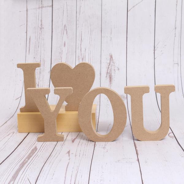 Cutting Wooden Letter Painting or Decorating For Home Decor, Office Signs, or Party Decorations