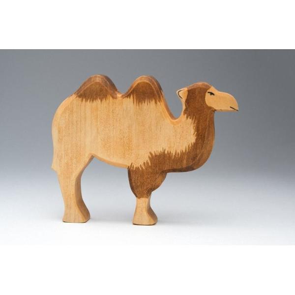 House Aesthetic Wooden Camel Toy smooth Non Toxic For Kids Learning