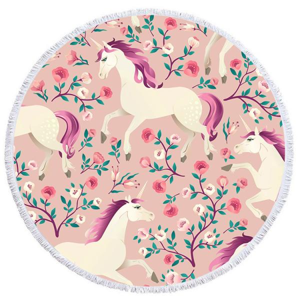 Eco Friendly Sublimated Beach Towels Exquisite Sewing Long Durability Washable