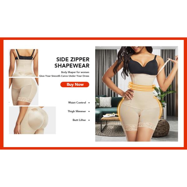 High Waist Slimming Sport Shapewear Workout Yoga Leggings for Women Standard Thickness