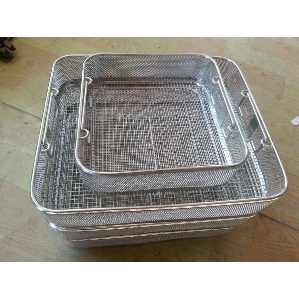 stainless steel instrument basket 、medical stainless steel wire basket、wire mesh basket