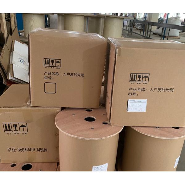 Self Supporting G652D Outdoor FTTH Fiber Optic Drop Cable