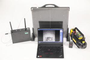 China EOD 154um Portable X Ray Baggage Scanner Assemblied Rapidly On Site on sale