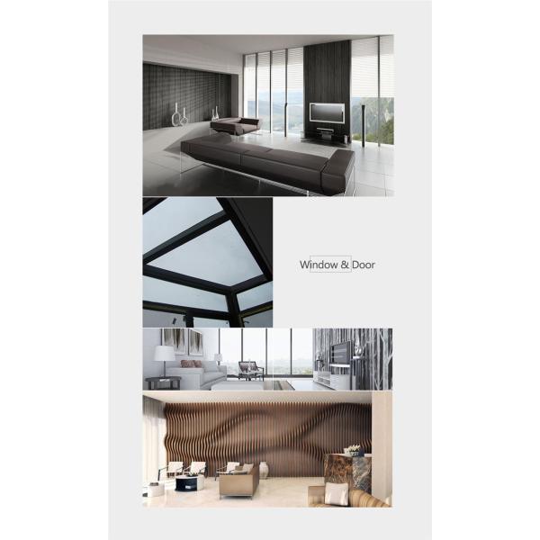 6061/6063 Anodized Golden Aluminum Extrusion Profiles for Angola