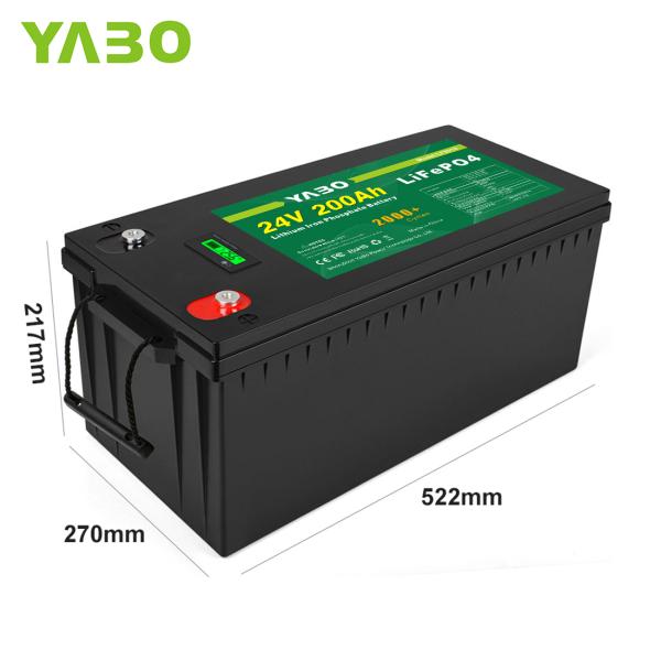 12V 24V 36V 48V 100Ah 200Ah 300Ah Lifepo4 Marine Battery For Rv Solar