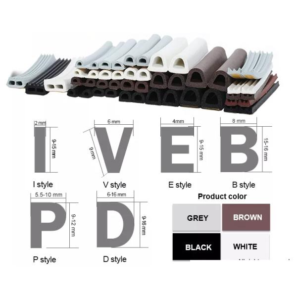 Extruded White Silicone Rubber Sponge Strip for Closed Cell Circular Foam Backer Rod Seal