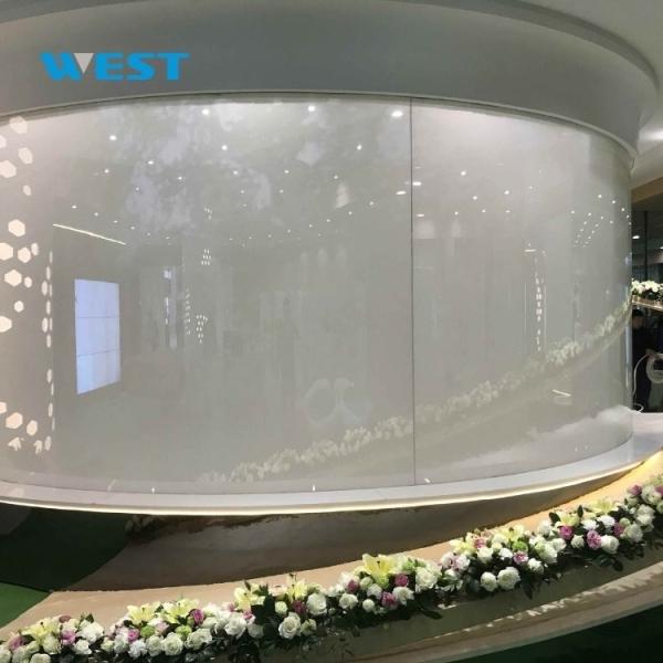 Customized Pdlc Switchable Smart Film Self Adhesive Explosion Resistance