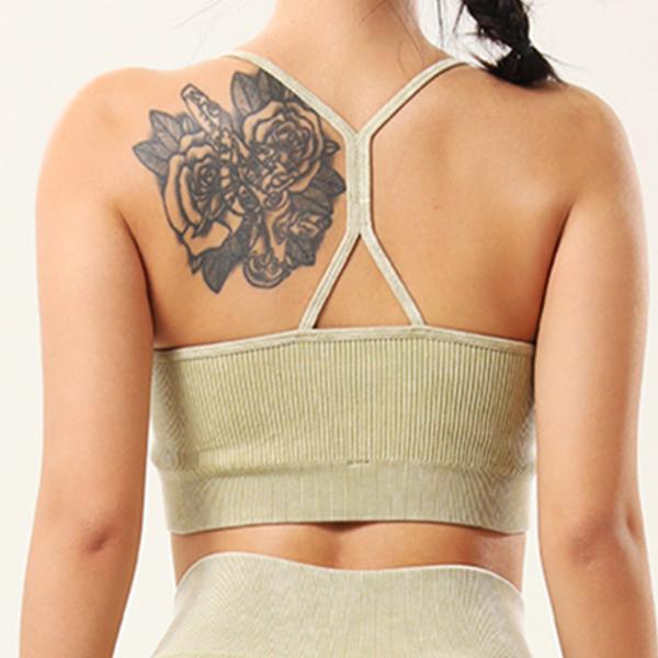 Design Adjustable Fitness Sexy Short Gym Yoga Wear Sports Bra Brief Sets for Women Tracksuit