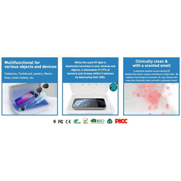 UV Light Phone UV Sterilizer Box Cell Phone Soap UV C Sterilizer