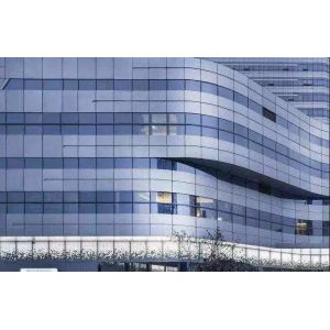 Cheap Weather Resistance Modern Aluminum Curtain Wall With Excellent Thermal Insulation wholesale