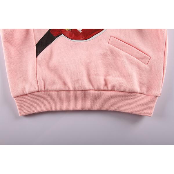 Kids Casual Pure Cotton Terry Cloth Hoodie For Autumn