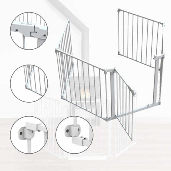 Prodigy Extendable Metal Foldable Baby Playpen Space Saving Durable Foldable Baby Playpen