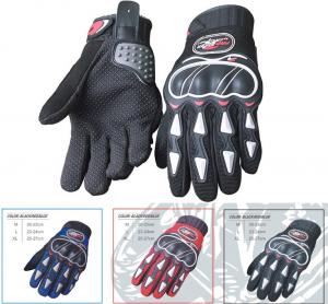 Cheap Microfiber Leather Motorcycle Riding Gloves Grey Insulated Motorcycle Gloves wholesale