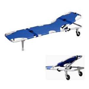 Cheap Medical first aid stretcher aluminum alloy folding emergency EMS stretcher wholesale
