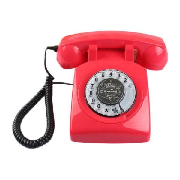 30s Old Rotary Dial Telephone Vintage Desk Telephone With Classical Bell