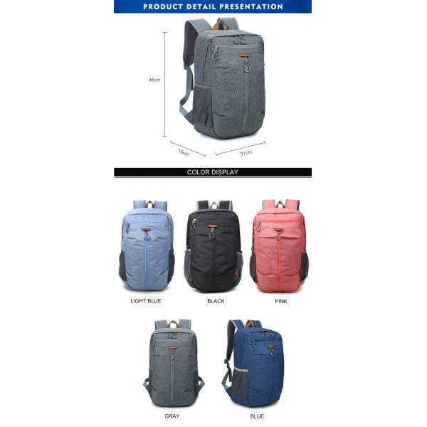 21L Polyester Mountain Bike Modern Mens Backpack 31*15*46cm