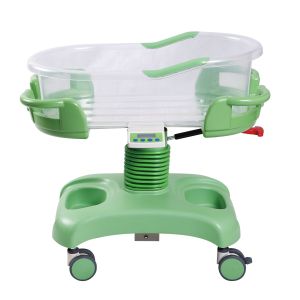Obstetrics newborn baby bed gas spring medical baby bed