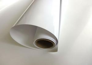 China Foshan High Gloss Solid White PVC Decorative Film Manufacturer on sale