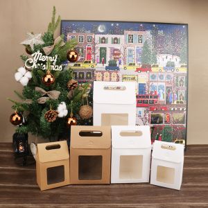 Cheap Custom Kraft Paper Gift Bags with Twisted Handle - Recyclable wholesale