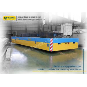 Trackless Transfer Bogie Electric Trailer Trolley Low Noise Easy Operation