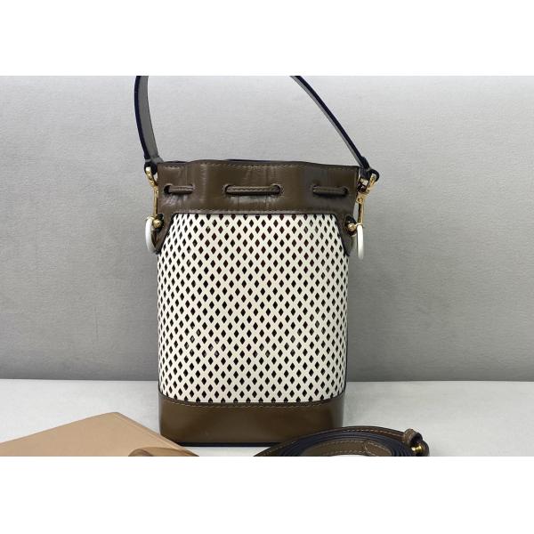 Girls Cute 12cm Hollow Out Bag , Leather Shoulder Bucket Bag