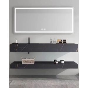 China Sintered Stone Countertops for Bathroom Vanity Bases on sale