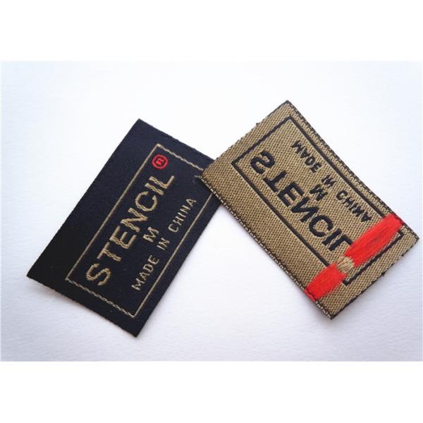 custom apparel accessories Clothing Label Tags garment clothing pink woven lables