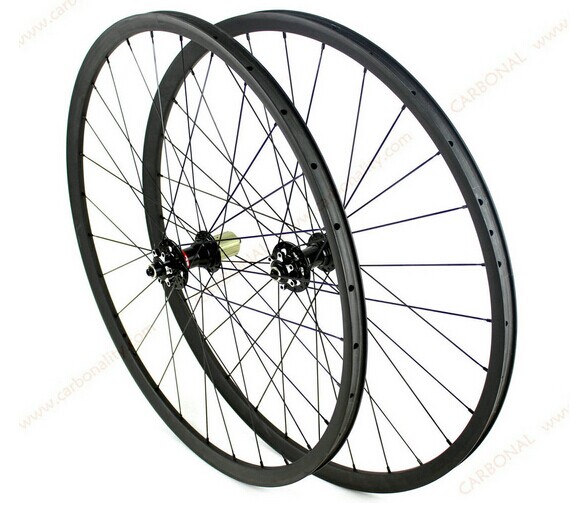 Hot sale strongest mtb 29inch bike carbon25*30MM clincher wheelset for mountain bicycle