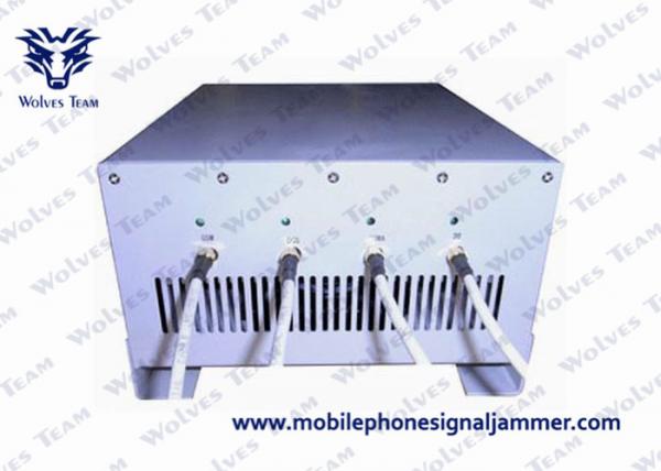 Quality 20W Mobile Phone Remote Control Jammer With Directional Panel Antenna GSM 3G for sale