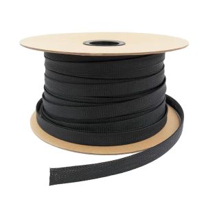 Cheap PET Expandable braided cable sleeve 2mm-100mm wholesale