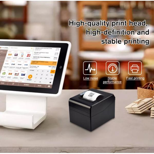 Restaurant Kitchen Thermal Printer 3 Inch With USB Ethernet RS232 Bluetooth Wifi Ports POS-8330