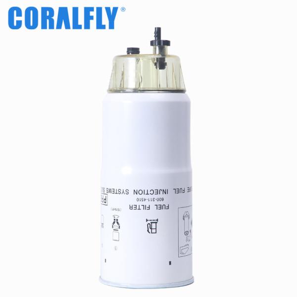 10 Micron 600 311 4510 Fuel Water Separator Filter Komatsu