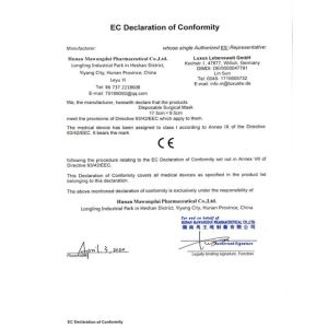 Hunan Union - Xiangya Health Management Group Co., Ltd Certifications