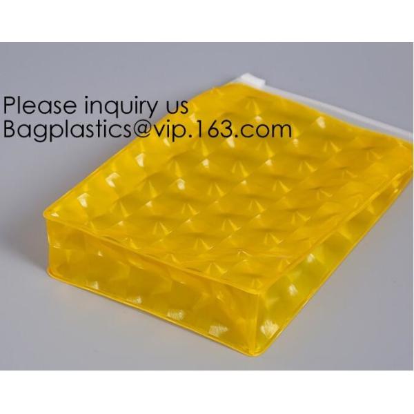 Clear Eva Pvc Bag With Zipper Swimwear Packaging Bag,Holographic Trendy Cosmetic Pvc Bag Portable Travel Makeup Bag