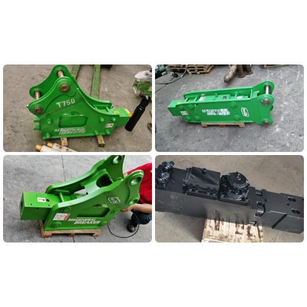 40CRMO Steel Excavator Hydraulic Hammer Breaker Jack Hammer Attachment