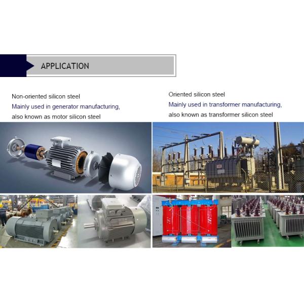 BS Standard 50W470 CRNGO Cold Rolled Silicon Steel Non-Oriented Electrical Steel Coil for Manufacturing