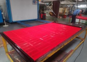 Cheap High Tension Vibrating Pu Screen Panel 0.6-160 Mm Opening ISO Certificate wholesale