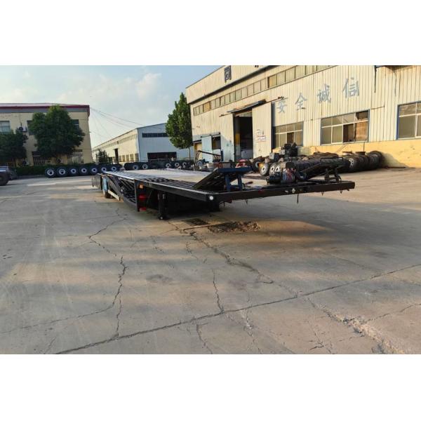 China Factory Sing Axle Car Transport Semi-Trailer Transport Car Chinese Brand Landing Gear Semi Trailer