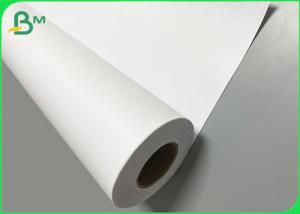 Cheap Size Customized White 80gsm Garment CAD Plotter Paper Roll For Designers wholesale