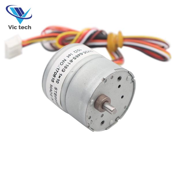 High Torque Geared Dc Motor , 25mm 5V~24v Dc Geared Electric Motors SM25-048S-8118G