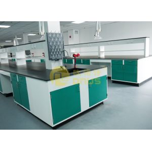 Molded marine edge laboratory countertops for chemical engineering science