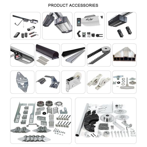 Water Tightness Class 3 Transparent Glass Sectional Garage Door For Residential Houses Manual Or Automatic Performance