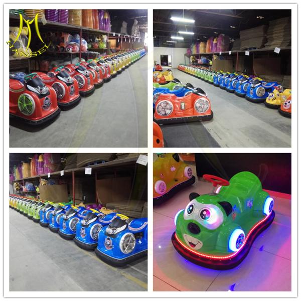 Hansel playground games plastic children toys electric battery bumper car