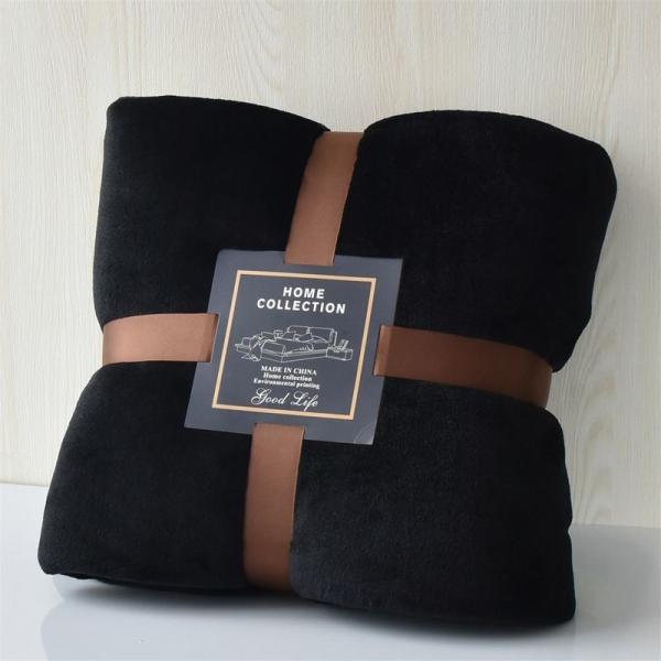 Custom Anti-Pilling Christmas Winter Bed Blanket Flannel Plaid Throw Blanket