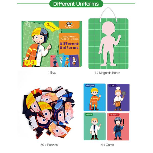 Human Body Educational Toys Human Anatomy Puzzle To Learn Body Parts for Kids