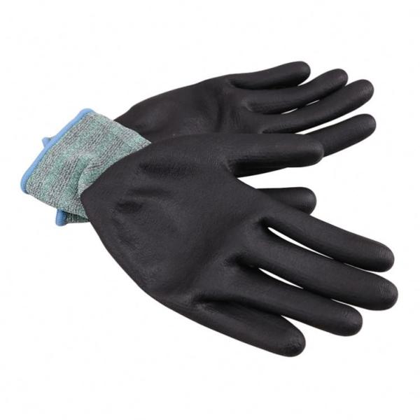Low price no powder blue nitrile gloves work job nitrile coated gloves nitrile coated gloves